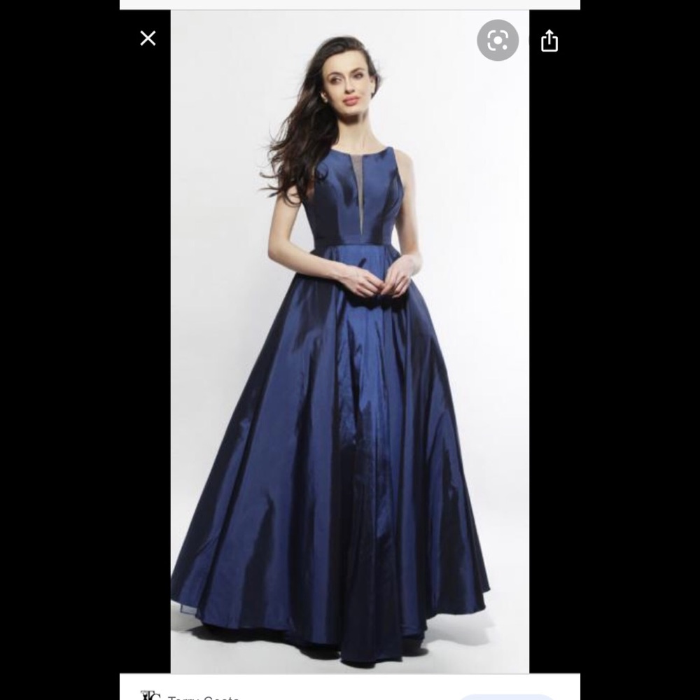 Sherri Hill Gown No 52121 in Navy